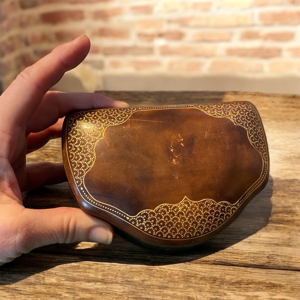 Brown Leather Accessory Case